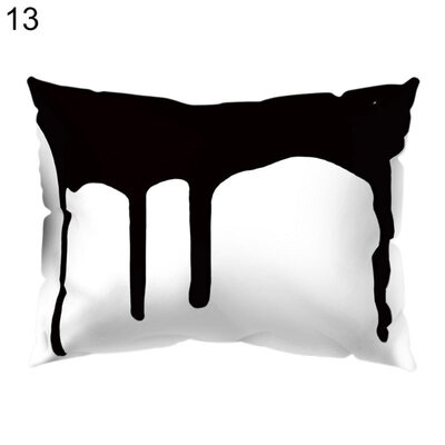 

Geometric Pattern Throw Pillow Case Cushion Cover Sofa Bed Car Cafe Office Decor