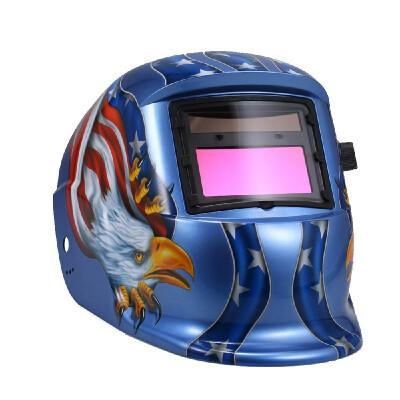 

Solar Automatic Darkening Helmet Welding Mask Auto Welding Shield MIG TIG ARC Weld Protective Cap With Lens Adjustable He-adband