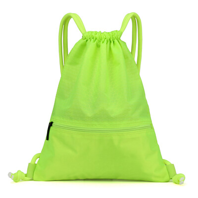

Bunch pocket drawstring shoulder bag for men&women simple lightweight waterproof travel folding outdoor sports fitness backpac