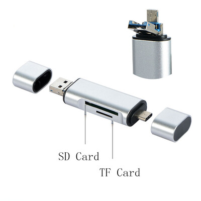 

3 in 1 Card Reader USB Type C Micro USB 30 TF SD Card Reader Support Type C OTG