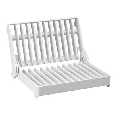

Plastic Dish Rack Plate Drain Holder Shelf Durable Kitchen Dish Drying Tray