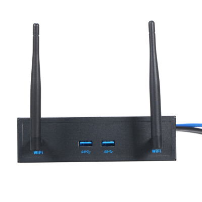 

Pre-Drive Wireless Network Card CD-ROM Expansion Mobile Rack with 2 USB 30 Ports 600Mbps High Speed Support Dual Band
