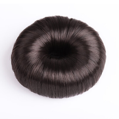 

〖Follure〗Hot Women Synthetic Fiber Hair Bun Donuts Ring Blonde Hair Extension Wig