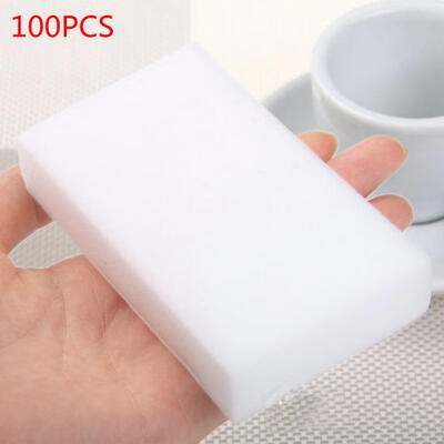

100PcsLot High Quality Melamine Sponge Magic Sponge Eraser Dish Cleaner For Kitchen Office Bathroom Cleaning 10x7x3cm