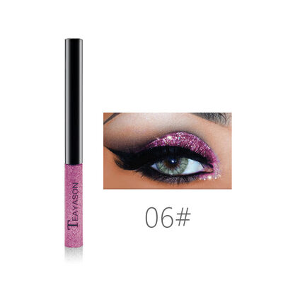 

5g Long Lasting Waterproof Glitter Eyeshadow Liquid Eyeliner Shining Makeup