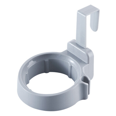 

Plastic Hair Dryer Rack Shelf Bathroom Storage Holder Over the Door Hook Mount