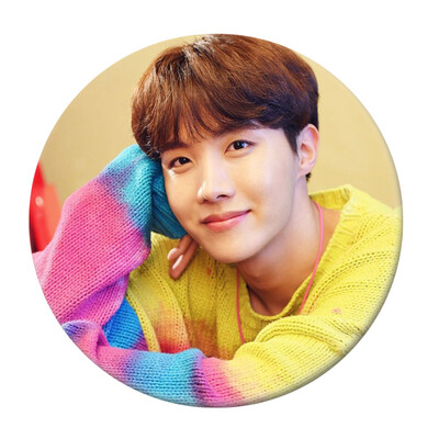 

KPOP Bangtan Boys BTS LightBoy With Luv Brooch Pin Badge For Clothes Hat Bag