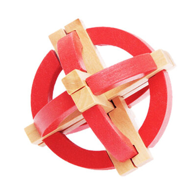 

Tailored Wooden Intelligence Toy Chinese Brain Teaser Game 3D IQ Puzzle for Kids Adults