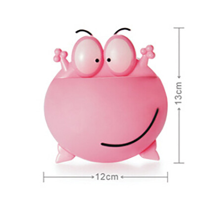 

〖Follure〗Cute Cartoon Sucker Hook Toothbrush Holder Bathroom Set