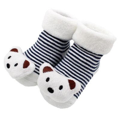 

Baby Cartoon Socksborn Baby Girls Boys Anti-Slip Socks Slipper Shoes Winter Socks