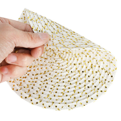 

Greensen Anti-slip PP Weave Cup Pad Anti- heat Mat Insulation Pad Home Table Decor Anti-slip Mat Anti- heat Mat