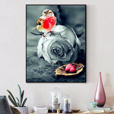 

iamond Painting Bird Animal Handicrafts DIY Cross Stitch Home Decor Picture Of Rhinestones Gift Diamond Embroidery Flower