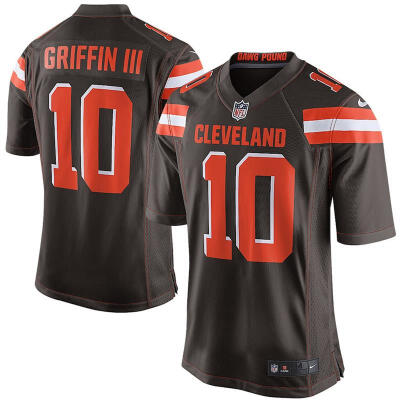 

Youth Football Jersey Cleveland Browns Robert Griffin III Brown Game Jersey