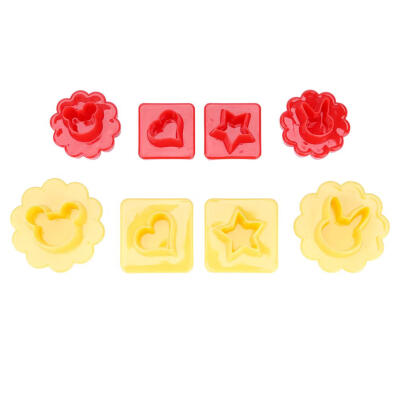 

8pcsSet Cartoon Love Star Stamp Biscuit Mold DIY Baking Cake Cookies Mould