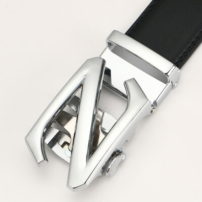 

Mens belt automatic buckle layer cowhide youth fashion men belt new line designer belts high quality 35cm luxury brand belt