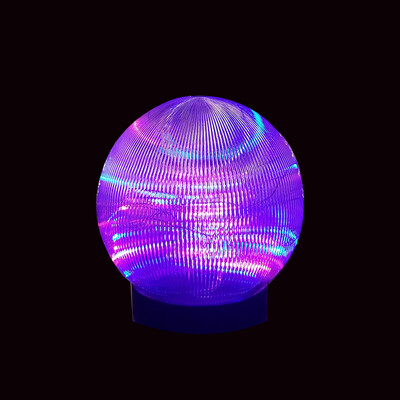 

〖Follure〗LED Vertical Pattern Ball Warm White Color Light Bedroom Dormitory Decorative