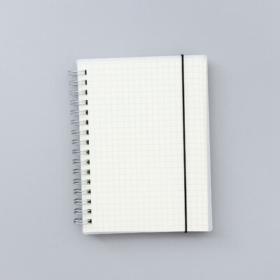 

Creative Stationery Coil Notebook Transparent A5 Notepad Students School Office Supplies
