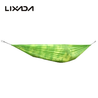 

Lixada Portable Durable Compact Nylon Fabric Traveling Camping Hammock for Two Persons
