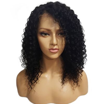 

〖Follure〗Brazilian Less Lace Front Full Wig Bob Wave Black Natural Looking Women Wigs