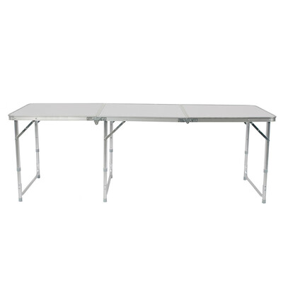 

UBesGoo Fold-in-Half Folding Table Portable Aluminium Alloy Indoor Picnic Party Dining Camp Tables