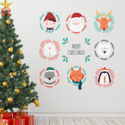 

〖Follure〗Merry Christmas Background Wall Decoration Removable Wall Stickers