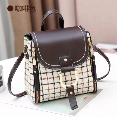 

On the new small bag womens double shoulder bag women Korean version of the fashion hundred-shoulder backpack slant bag small fre