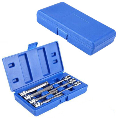 

7PcsSet Hex Bit Socket Set Allen Wrench Metric Drive Size Tool Extra Long 38in