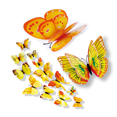 

Toponeto 3D DIY Pin type Home Decor Butterfly Curtain Dress Decorate Accessory