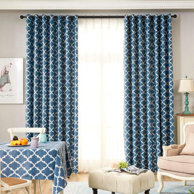 

1 x 25m Ellipse Printed Blackout Window Curtain Polyester Shading Cover