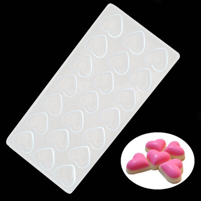 

Siaonvr Clear Hard Chocolate Maker Polycarbonate PC DIY 21 Love Candy Mold Mould