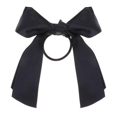 

Women Satin Ribbon Bow Hair Band Ponytail Holder Girls Hairstyle Wear Rope