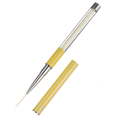 

〖Follure〗Nail Art Gel Liner Brush Colorful Bead Handle Manicure Painting Pen