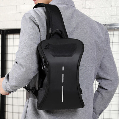 

Tailored Couples Charging Chest Bag Travel Bag Fashion Bag Multi-Function Messenger Bag