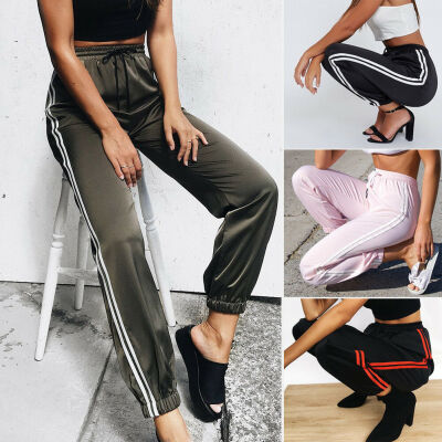 

Fashion Women OL Harem Casual Long Drawstring Pants Summer Loose Work Trousers