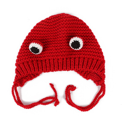 

Mesh Red Wool Hat Lady Autumn&Winter Chaos ins Japanese Sweet Cute Knitted Hat Student Ear Protector