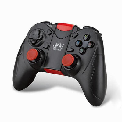 

S6 Deluxe Edition Bluetooth Wireless Gamepad Game Controller With Phone Holder For IOS Android Smartphone Tablet PC