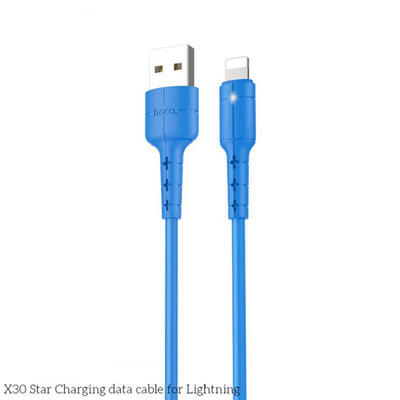 

HOCO X30 Mobile Phone Fast Charging USB Lightning Cable For IPhone -12m