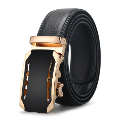 

New Arrival Genuine Leather Belts For Men Automatic Male Belts high quality automatic buckle belts silver gold