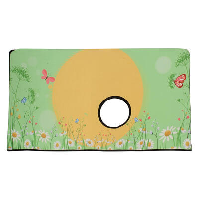 

Peekapet Floral Printed Dog Car Window Cover Elastic Vehicle Window Curtain