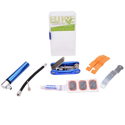 

Bicycle Repair Tools Mini PumpType Repair Kit Screwdriver Tool Wrench Portable Cycling Tool Set