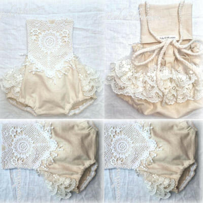 

US Newborn Baby Hot Girl Clothing Lace Romper Bodysuit Jumpsuit Outfits Clothes1