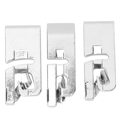 

Greensen 3pcs Multifunctional Sewing Machine Rolled Hem Foot Hemmer Presser Foot Set 3mm 4mm 6mm