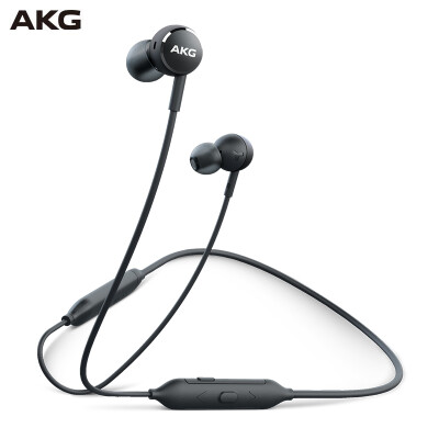 

AKG Y100 WIRELESS neck-mounted wireless Bluetooth headset in-ear sports mobile game magnetic environment-aware music headphones graphite black