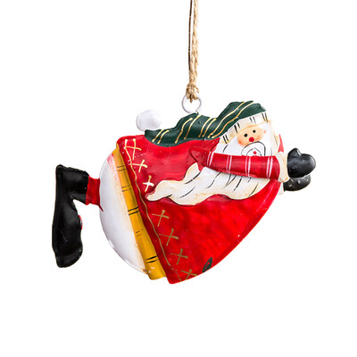 

〖Follure〗Christmas Decor Gifts Iron Pendant Tree Ornament Party Home Hanging Decor