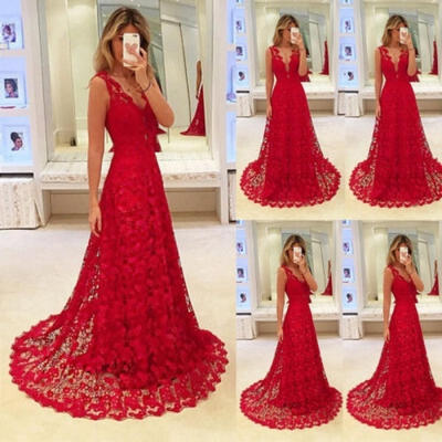 

Elegant Women Chic Short Sleeve Maxi Dress Bridesmaid Formal Long Ball Gown