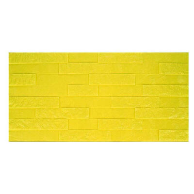 

3D Brick Pattern Elastic PE Foam Anti Crash DIY Self-adhesive Wall Stickers