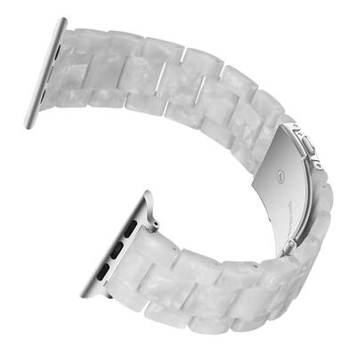 

Breathable Resin Watchband Bracelet Wrist Strap for iWatch Series 4 40mm