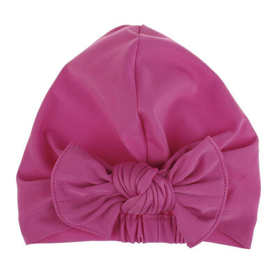 

Toddler Kids Boy Girl Baby Turban Swim Bow Waterproof Swimming Cap Sports Hat