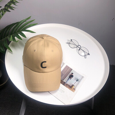 

Hat new ladies embroidery letters Joker baseball cap casual outdoor hip hop minimalist fashion mens Cap