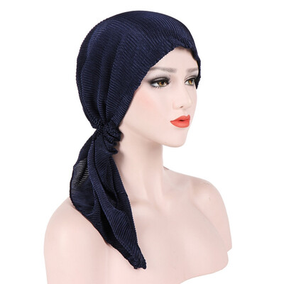 

Muslim Women Stretch Turban Cap Chemo Hat Beanie Scarf Turban Head Wrap Hijab Cap